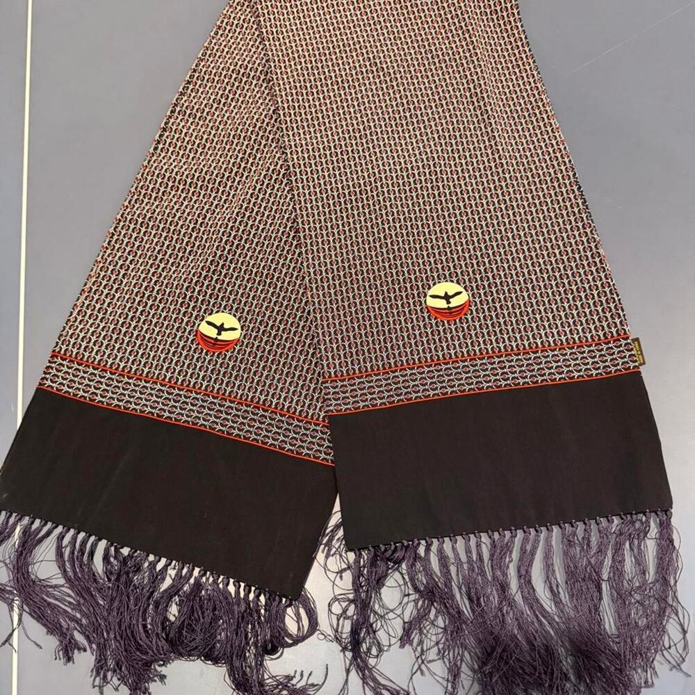 Vintage kkosebo korean geometric fringe